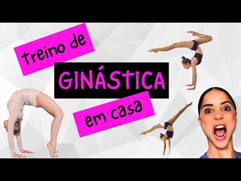 Treino de Ginástica Rítmica e Artística / Flexibilidade em Casa !