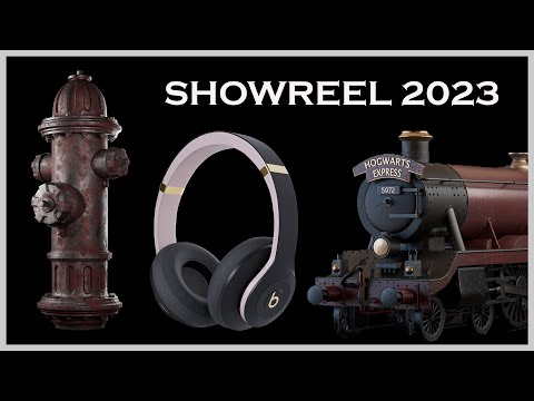 3D Modeling And Texturing Showreel | Showreel 2023