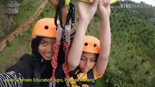 preview picture of video 'Pamelo Education Agro, Puncak Tonang, Flying Fox'