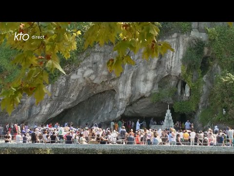 Chapelet du 17 août 2023 à Lourdes