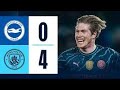Brighton 0 - 4 Man City | EXTENDED HIGHLIGHTS | 50 PL goals for Foden