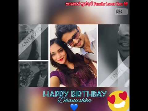 HappY Birthday Dhanushka 💙