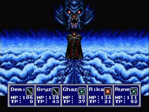 Phantasy Star IV Zio Boss Fight