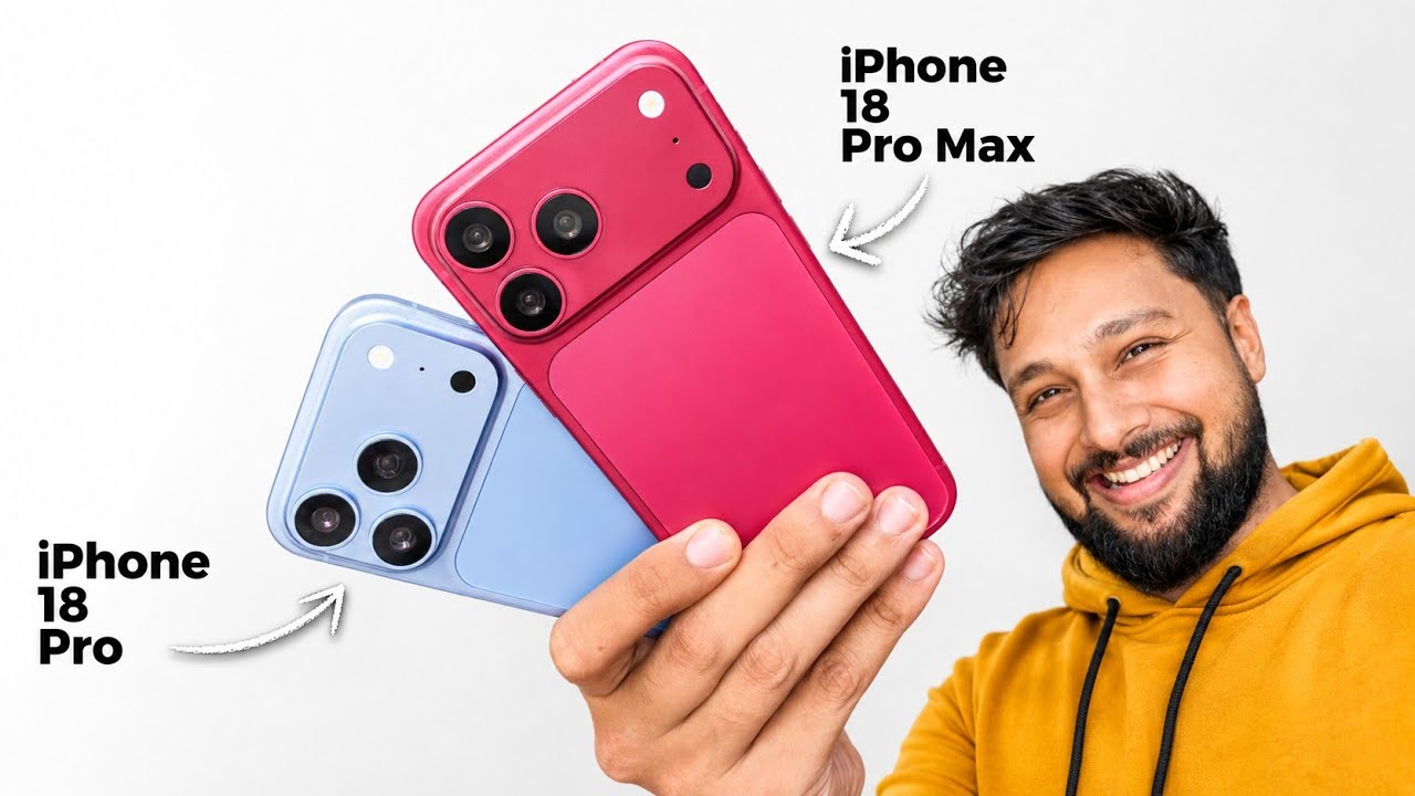 ഇതാണ് iPhone 18 Pro & iPhone 18 Pro Max First Look Malayalam!