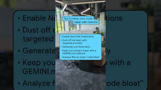 5 tips on keeping your code clean with Gemini