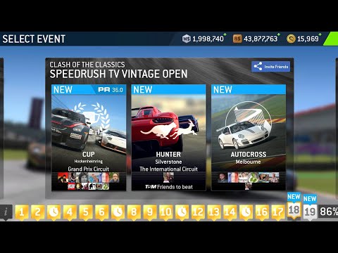 Clash of the Classics 18 Speedrush TV Vintage Open (PR 36.0)