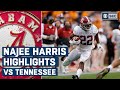 Najee Harris Highlights vs. Tennessee Volunteers | 10-24-2020 | CBS Sports HQ