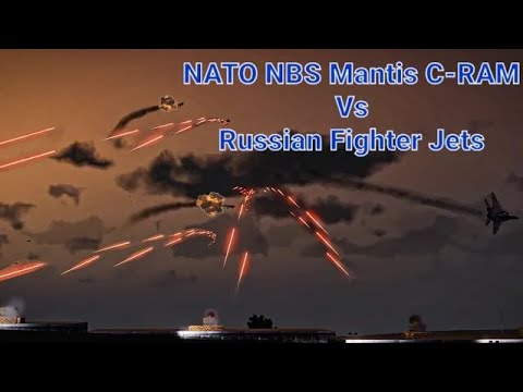 NATO NBS MANTIS C-RAM Shooting Down Incoming Russian Jets? ASMR - ARMA 3