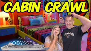Cabin Crawl | Villa Vie Odyssey World Cruise | Ep 125