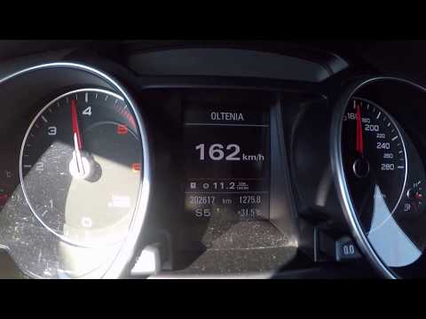 0-200 KM/H  2014 Audi A5 Sportback 3.0 TDI quattro 180 kW (245 Hp)
