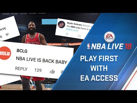 Play NBA LIVE 18 first on Xbox One