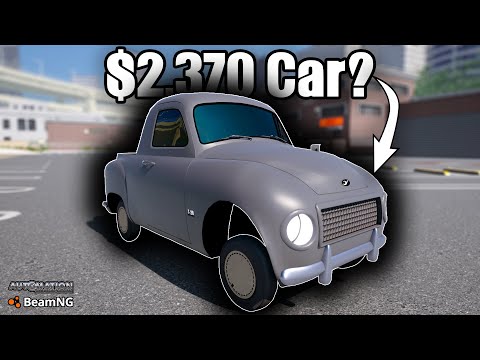 This Car is EXTREMELY Cheap! | Automation The Car Company Tycoon Game & BeamNG.drive