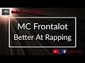MC Frontalot - Better at Rapping (Karaoke)