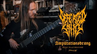 Defeated Sanity - "Amputationsdrang" (Official Bass Playthrough) | Chronicles of Lunacy