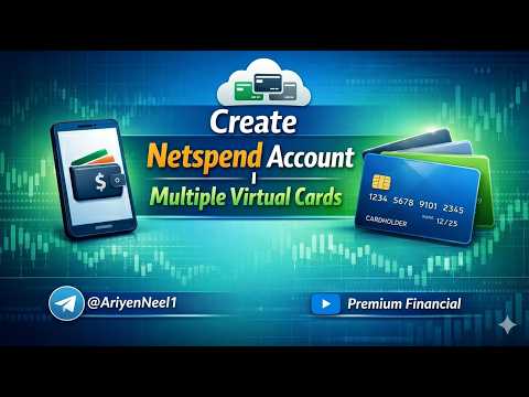 How To Create Netspend Account 2026 Multiple Virtual Visa Card Guide