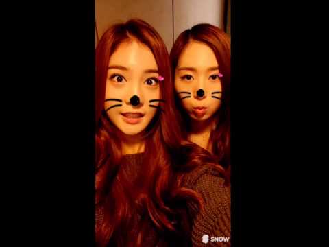 151124 Nahyun - Twitter Video feat. Minjae