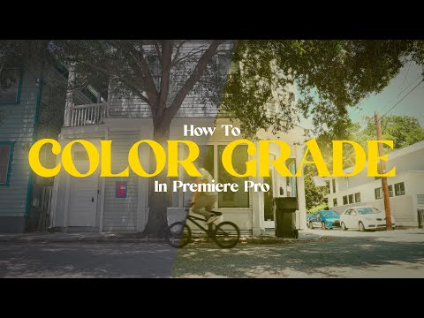 HOW I COLOR GRADE MY FOOTAGE IN PREMIERE PRO (Updated Video in Description)
