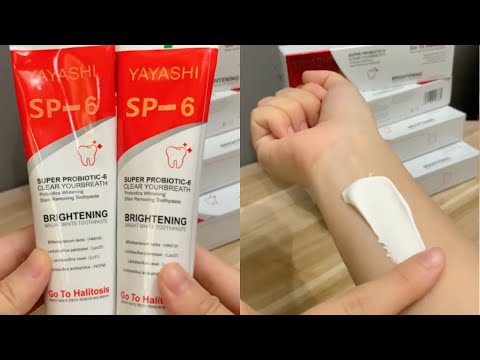 SP 6 Probiotic Whitening Toothpaste Review 2025