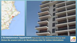 preview picture of video '2 Schlafzimmern Appartment zu verkaufen in Playa De San Juan, Alicante (Costa Blanca), Spain'