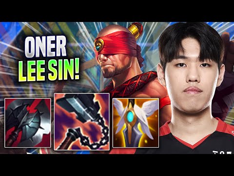 ONER IS A GOD WITH LEE SIN! - T1 Oner Plays Lee Sin JUNGLE vs Bel'veth! | Season 2022