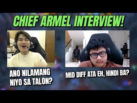 CHIEF ARMEL INTERVIEW AFTER DEFEATING TALON "MID DIFF ATA EH HINDI BA?"