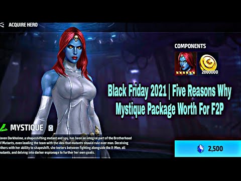 Black Friday 2021 | Five Reasons Why Mystique Package Worth For F2P - Marvel Future Fight