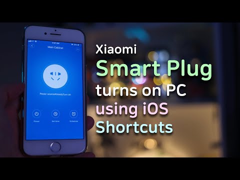 How I use Xiaomi Smart Plug (Remotely Turn On PC Using Shortcuts)