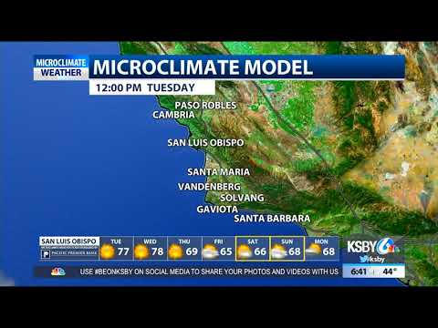 Temperatures will warm up to the 70s for most of the Central Coast Tuesday