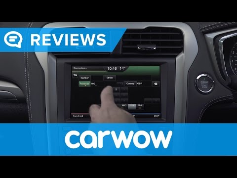 Ford Mondeo Vignale 2016 Saloon Ford Sync infotainment and interior review | Mat Watson Reviews
