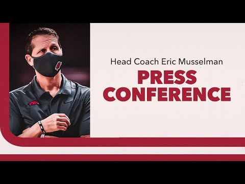 Razorback Basketball: Press Conference, Coach Musselman on Win Over Mississippi Valley State