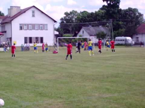 Sokół Kamień - Stal Nowa Dęba (bramka Mirka Smykli)