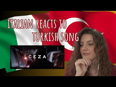 🇹🇷🇮🇹 ITALIAN REACTION TO TURKISH SONG - CEZA SUSPUS | italyan tepkisi