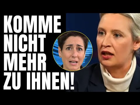 💥 ,,Mein letztes Interview mit IHNEN!" - Als Hayali AFD das fragt, zieht Alice Weidel Konsequenzen!