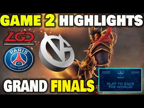PSG.LGD vs Vici Gaming Game 2 Highlights WeSave! Charity Play Grand Finals