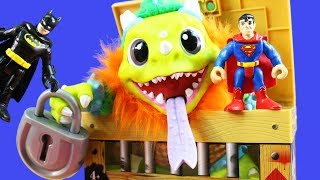 Imaginext Batman &amp; Robin Get A Crate Creatures Sizzle Gift From Safari Deliver