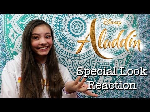 Aladdin Special Look Trailer Reaction | Will Smith as the genie?!? |  My Life Fast Forward