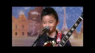 Jeremy Yong - Kid Guitarist - Australia's Got Talent 2012 audition 7 [FULL]