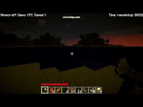 Minecraft (was passiert wenn man zu lange im wasser ist!)