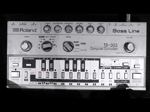 How to use a Roland TB303 Bass Line Tutorial