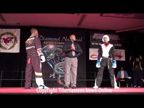 Larry Tankson Jr  vs Elias Lemon Heavy Weight Super Fight Overall Fighting at Diamond Nationals 2011