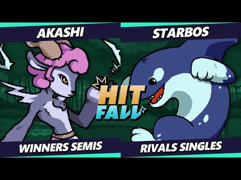Hitfall 2.5 Top 8 - Akashi (Absa) Vs. starbos (Orcane) Rivals of Aether