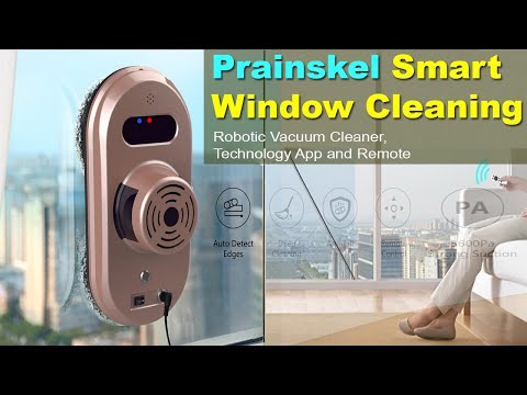 Prainskel Smart Window Cleaning Robotic Vacuum Cleaner -2021