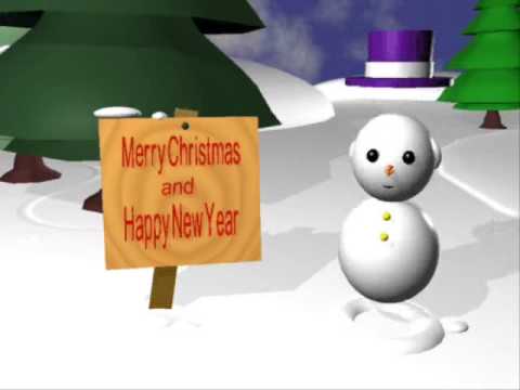 Funny Christmas cartoons - Christmas Pasko - The Jumping Snowman