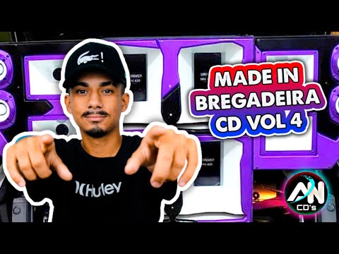MADE IN BREGADEIRA 2021 - CD VOL 4 - SÓ MÚSICAS TOP - PRA PAREDÃO (AN CDs)