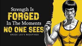 'Bruce Lee’s Rule: Strength Is Forged in the Moments No One Sees"