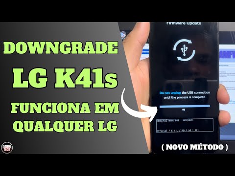 Como fazer downgrade no LG K41s ( Método Novo) Downgrade no LG, volta versão do Android