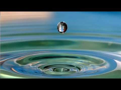 Single Drop of Water Falls💦Water Drops Water Dripping Slowly💦Relaxing Music💦Meditation Music💦3 Hours