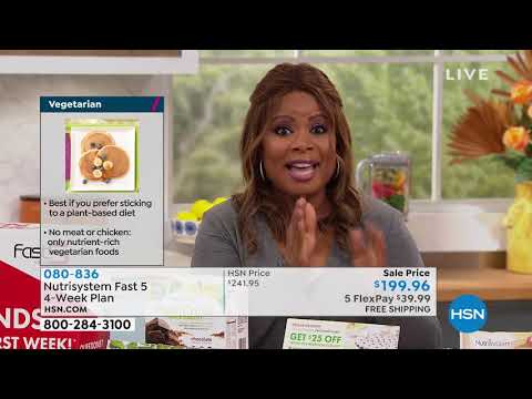 Nutrisystem Fast 5 Ausgewogener, personalisierter Vier-Wochen-Plan ...