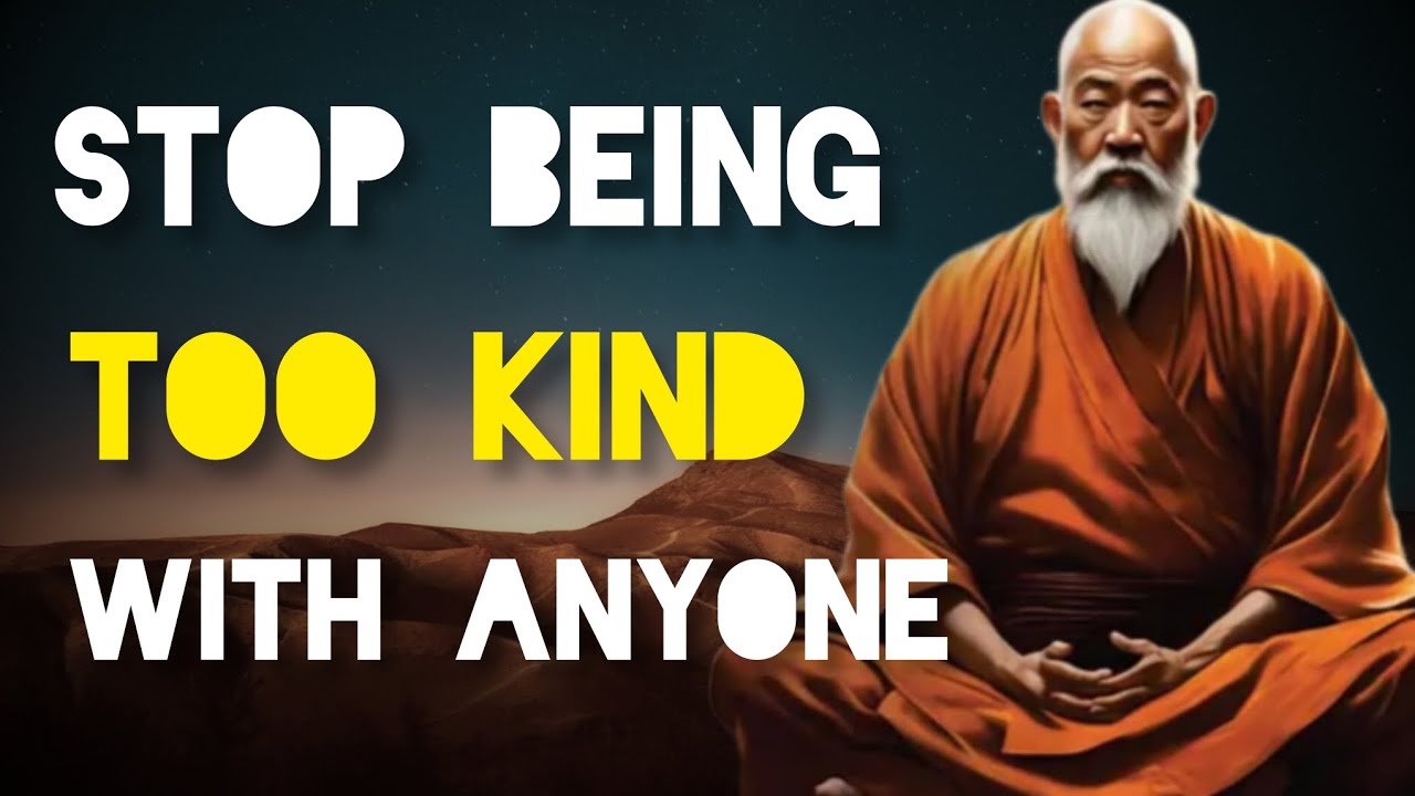 STOP BEING TOO KIND | Gautam Buddha Motivational Story | Buddhist Story.
