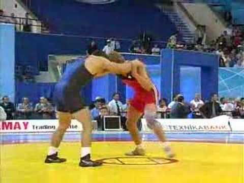 WM Baku 2007 74kg SHYYKA Andriy (GER) - TIGIEV Soslan (UZB)